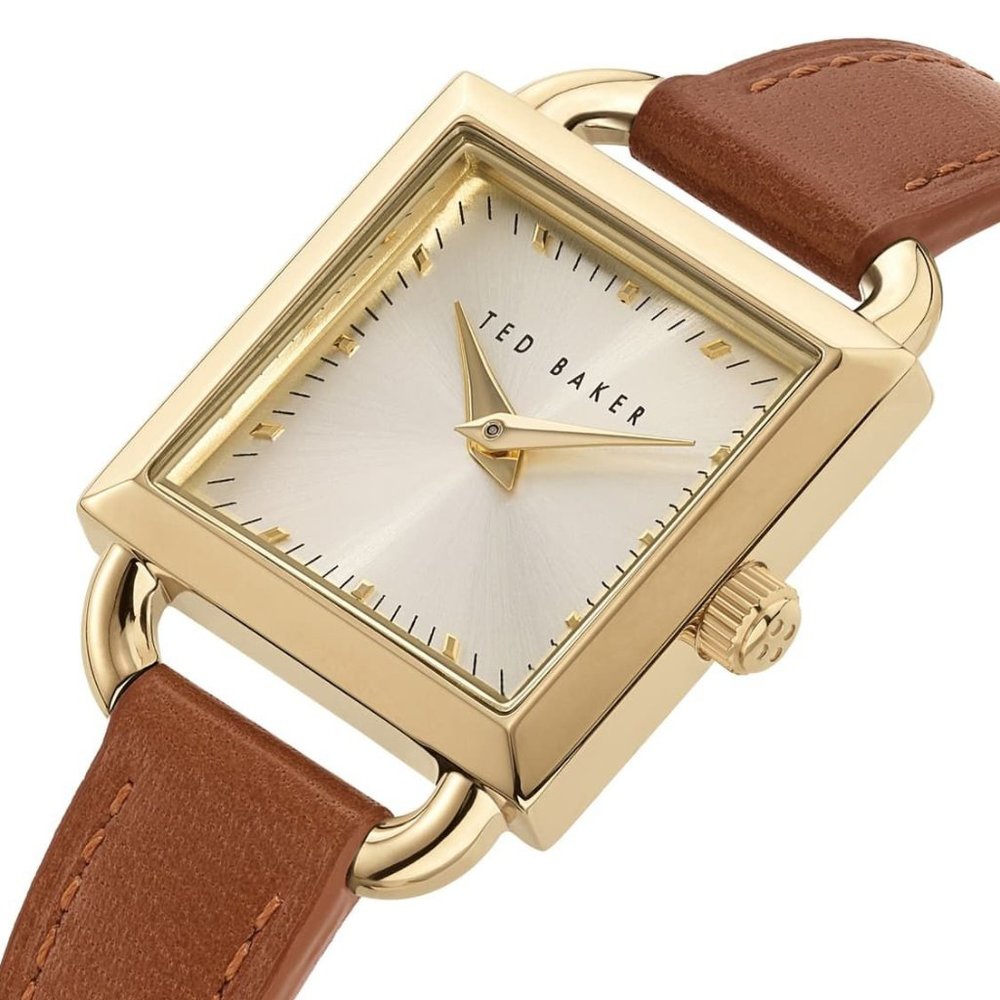 *NEW UNUSED* TALIAH LEATHER STRAP WATCH, 24MM